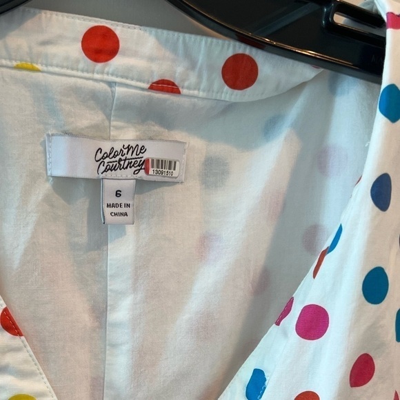 Color Me Courtney Dipping Dot Minnie Dress - Picture 8 of 15